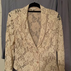Cabi lace blazer